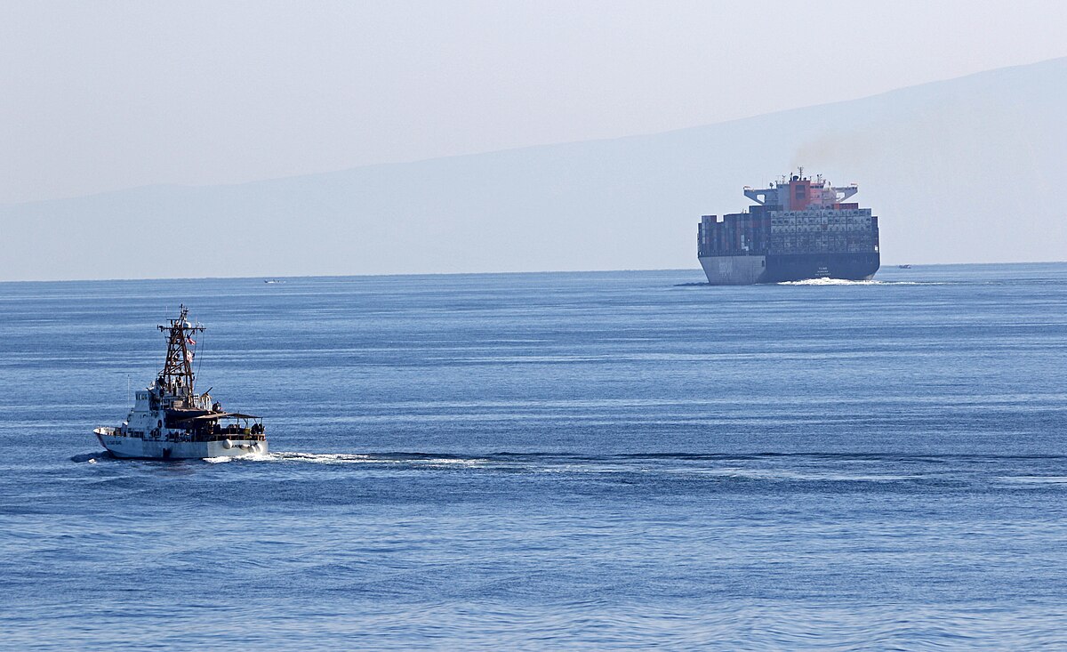 Vessel in the Strait of Hormuz